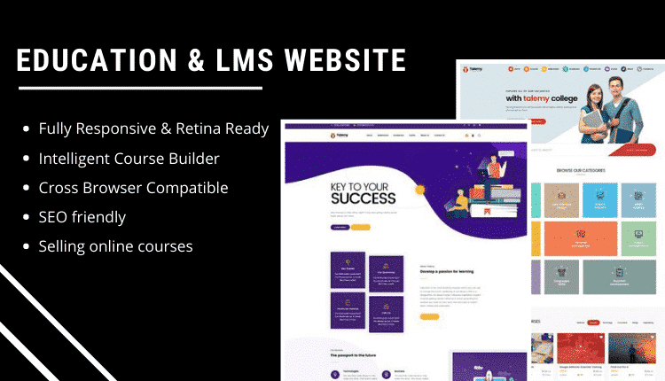 LMS & Education Website