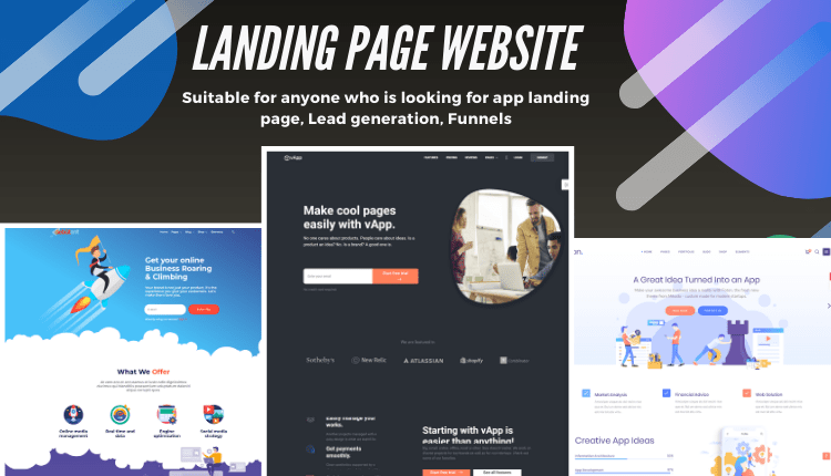 Landing Page website