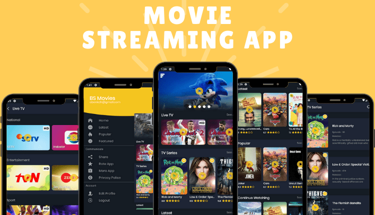 Movie Streaming App