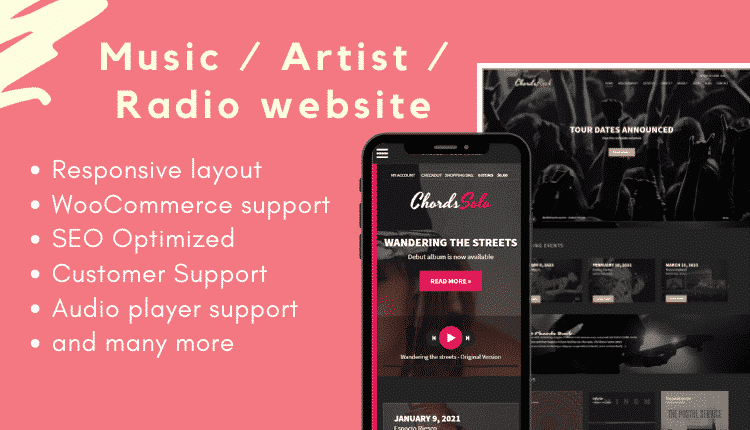 Music / Artist / Radio Website